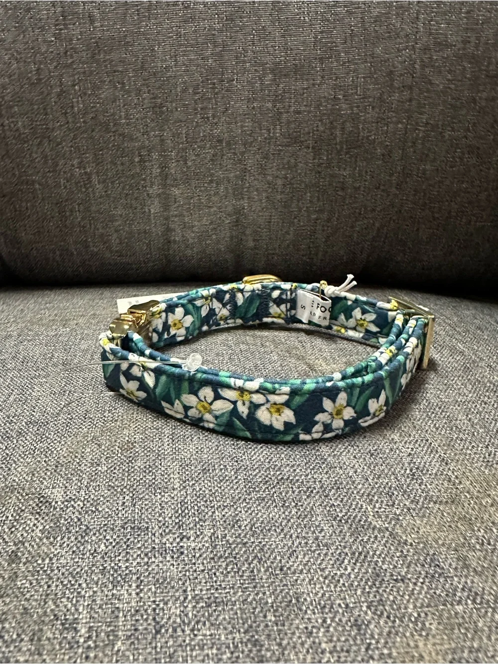 The Foggy Dog Floral Dog Collar